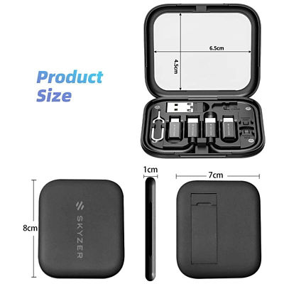 Skyzer AC500 Multi USB Charger Adapter Cable Kit 7