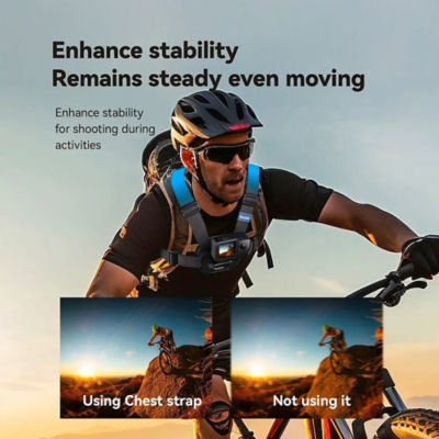 Telesin Vest Chest Strap Mount 4 Action Camera 4
