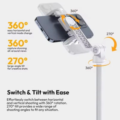 Ulanzi TT88 Magsafe Overhead Tripod Selfie Stick 9