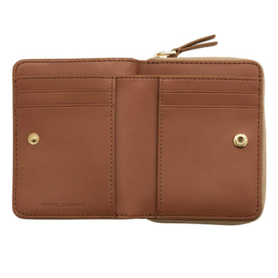 MARC JACOBS THE MINI COMPACT WALLET - CAMEL 4