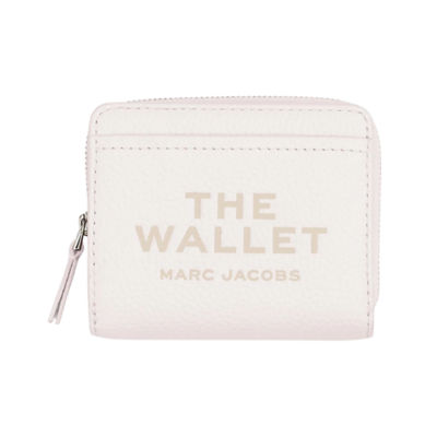 MARC JACOBS THE MINI COMPACT WALLET - COTTON 1