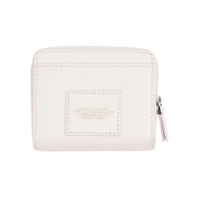 MARC JACOBS THE MINI COMPACT WALLET - COTTON 2
