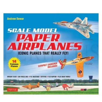 TUTTLE CT SCALE MODEL PAPER AIRPLANES 1