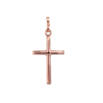 Goldheart Arden Rose Gold Cross Pendant 1