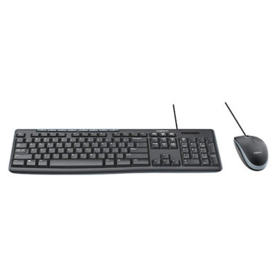 Logitech MK200 Media Corded Keyboard and Mouse Set 4