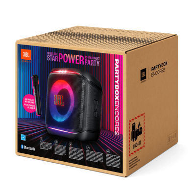 JBL Party Box Encore 2 Portable Speaker With Mic 12