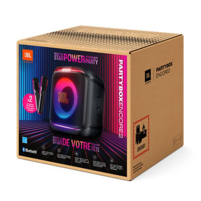 JBL Party Box Encore 2 Portable Speaker With Mic 8