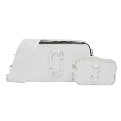 MARC JACOBS NANO SNAPSHOT 手袋挂饰 - 白色 4