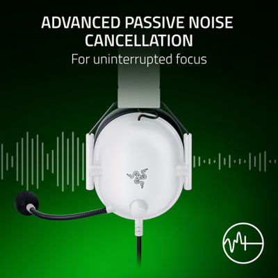 Razer Blackshark V2 X（Xbox 授权）有线游戏机黑色电竞耳机 4