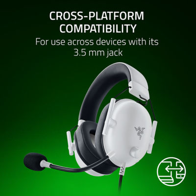Razer Blackshark V2 X（Xbox 授权）有线游戏机黑色电竞耳机 7
