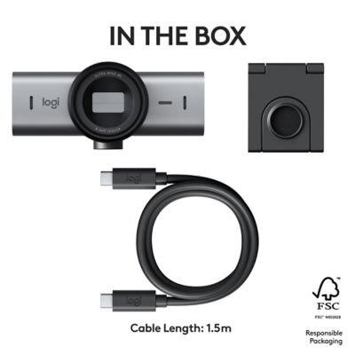 Logitech MX Brio 4K Ultra HD Webcam 9