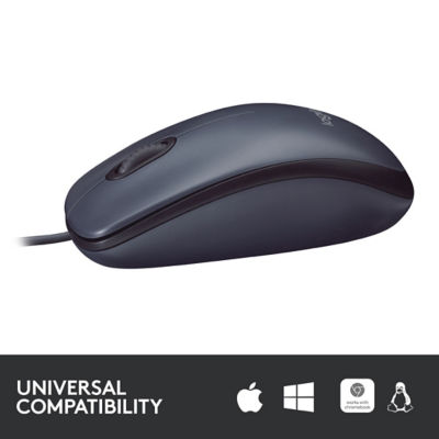 LOGITECH M100r Basic Wired Mouse 2