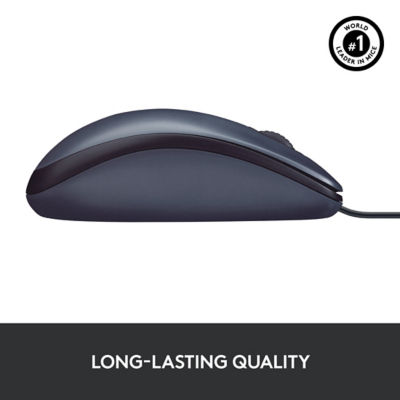LOGITECH M100r Basic Wired Mouse 3