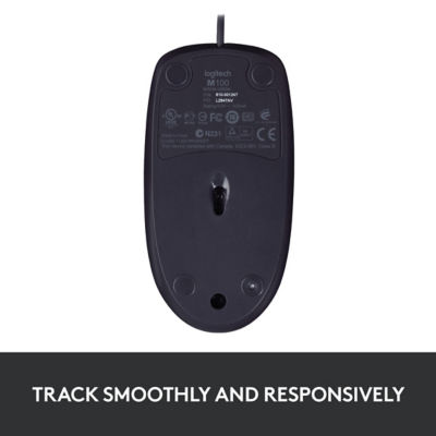 LOGITECH M100r Basic Wired Mouse 5