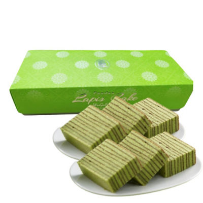 WuGuFeng® SINGAPORE Singapore Pandan Lapis Cake Slice 1