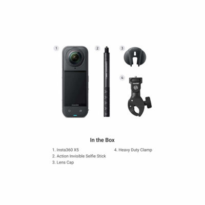 Buy Insta 360 ONE X5 | 8K30fps 360 Action Camera, Motorcycle