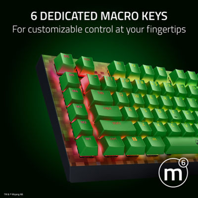 Razer BlackWidow V4 X - Mechanical Gaming Keyboard (Green Switch) 5