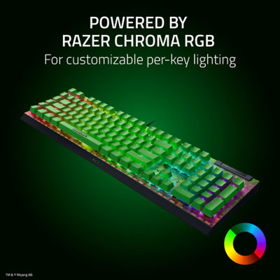 Razer BlackWidow V4 X - Mechanical Gaming Keyboard (Green Switch) 6