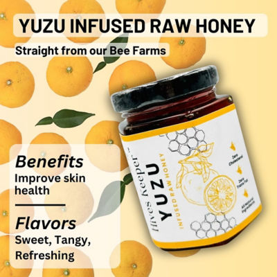 Hives Keeper 亮采双柑生蜂蜜礼盒（柚子 + 青柠）250g x 2 5