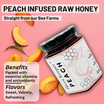 Hives Keeper 活力蜜辣生蜂蜜礼盒 （水蜜桃 + 香辣蜂蜜） 250g x 2 5