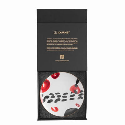 JOURNEY ORIENTAL SYMPHONY COLLECTION - ROUND BONE CHINA PLATE 4