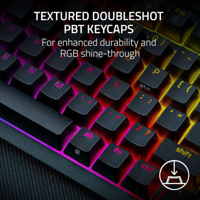 Razer BlackWidow V4 Pro 75% - OLED 无线热插拔游戏键盘 - 美国布局 4
