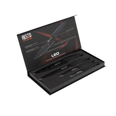 RESTO KITCHENWARE LEO 95504 4 PCS KNIFE SET 2