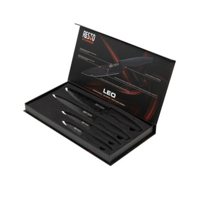 RESTO KITCHENWARE LEO 95504 4 PCS KNIFE SET 3