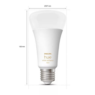 Philips Hue A67 - E27 White Ambiance Smart bulb - 1600 Lumen 3