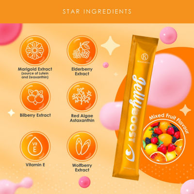 KINOHIMITSU [Bundle] JellyBoost Collagen 15s + JellyBoost Lutein 15s + JellyBoost Glow 15s + JellyBoost DHM 15s 7
