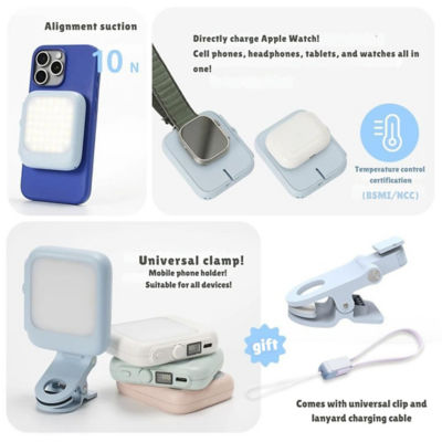 TORRII LUNA Magnetic Powerbank 5000mAh with LED light 4