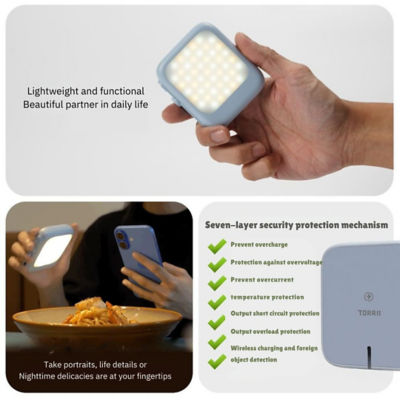 TORRII LUNA Magnetic Powerbank 5000mAh with LED light 7