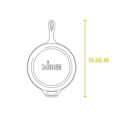 Lodge 3.2 Quart Cast Iron Combo Cooker 11