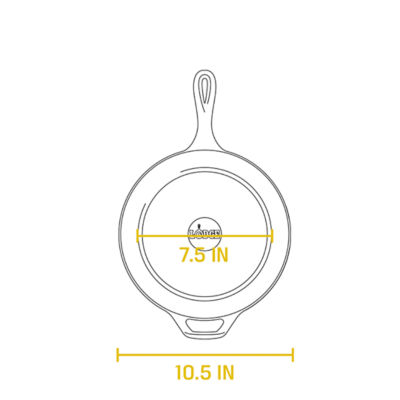 Lodge 3.2 Quart Cast Iron Combo Cooker 5