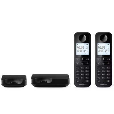 Philips Cordless Phone Twin(Handset Speaker Phone) 2