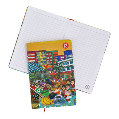 JOURNEY THREADS OF SINGAPORE COLLECTION - HARDCOVER NOTEBOOK 4