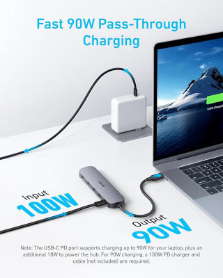 Anker 5-in-1 USB C Hub USB 3.0 PD Media Hub Adapter A8357 3