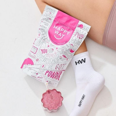Happy Way [Bundle of 2] Happy Way Whey Protein Powder Berry (I Love You Berry Much) 60g 3