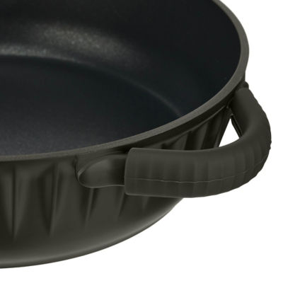 Resto Kitchenware 94006 Ascella Shallow Pot With Lid 12