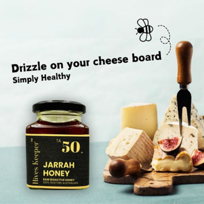 Hives Keeper Jarrah Exclusive Gift Set (Jarrah 50 + Organic Jarrah)  250g x 2 3