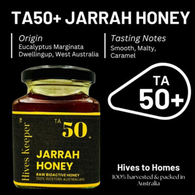 Hives Keeper Jarrah Exclusive Gift Set (Jarrah 50 + Organic Jarrah)  250g x 2 5