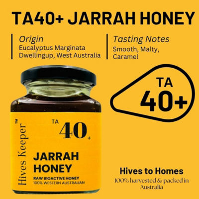 Hives Keeper 醫癒金礼盒（Jarrah TA40+ + 紅鈴 TA35+）250g x 2 6