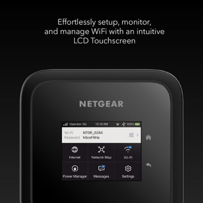 NETGEAR Nighthawk M6 5G WiFi 6 Mobile Hotspot Router (MR6110) 6