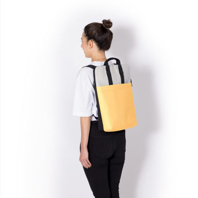 Ucon Acrobatics - Masao Medium Backpack - Lotus Infinity - Glacier Grey - Lemon (104411LI74925) 7