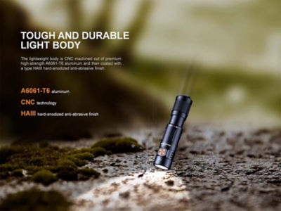 Fenix E05R 400 Lumens Rechargeable Keychain Flash Light 10