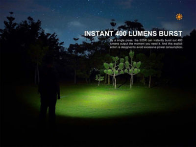 Fenix E05R 400 Lumens Rechargeable Keychain Flash Light 6