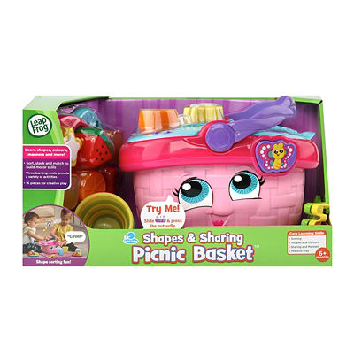 LeapFrog Shape & Sharing Picnic Basket - Pink 6