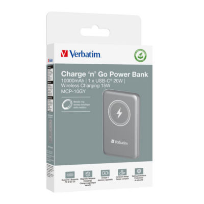 Verbatim 10000mAh Magnetic Wireless Power Bank (MCP-10) 2