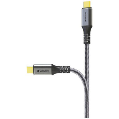 Verbatim 200cm Tough Max USB 4.0 20Gbps PD 3.1 240W C to C Cable 6