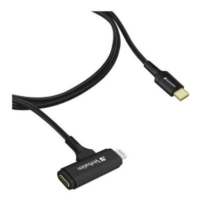 Verbatim USB-C & Lightning 2-in-1 Cable (120cm) 4